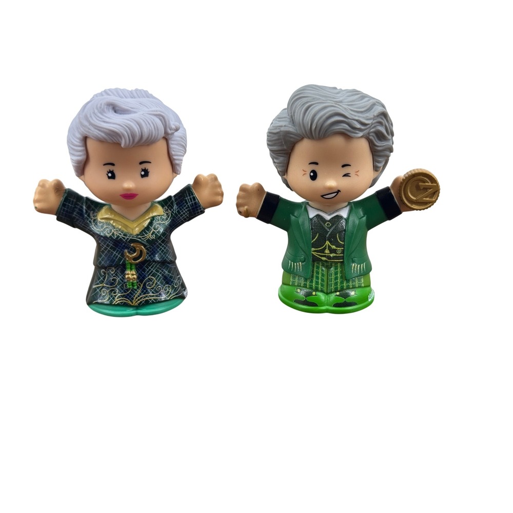 Fisher Price Little People The Wizard Figure & Madame Morrible 2024 Wicked